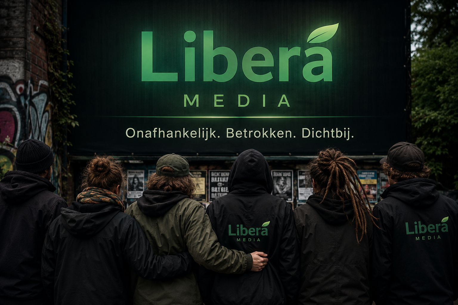 Libera Media Collectief, persfoto 2025, ergens in Nederland